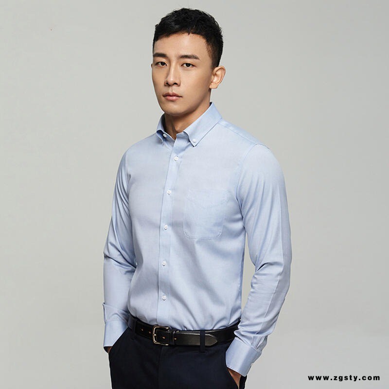 好逑 工作服定制 武汉工作服定做 武汉职业装定制 衬衫定制 武汉工作服 定制男衬衣 工作服定做 中老年男士长袖衬衣
