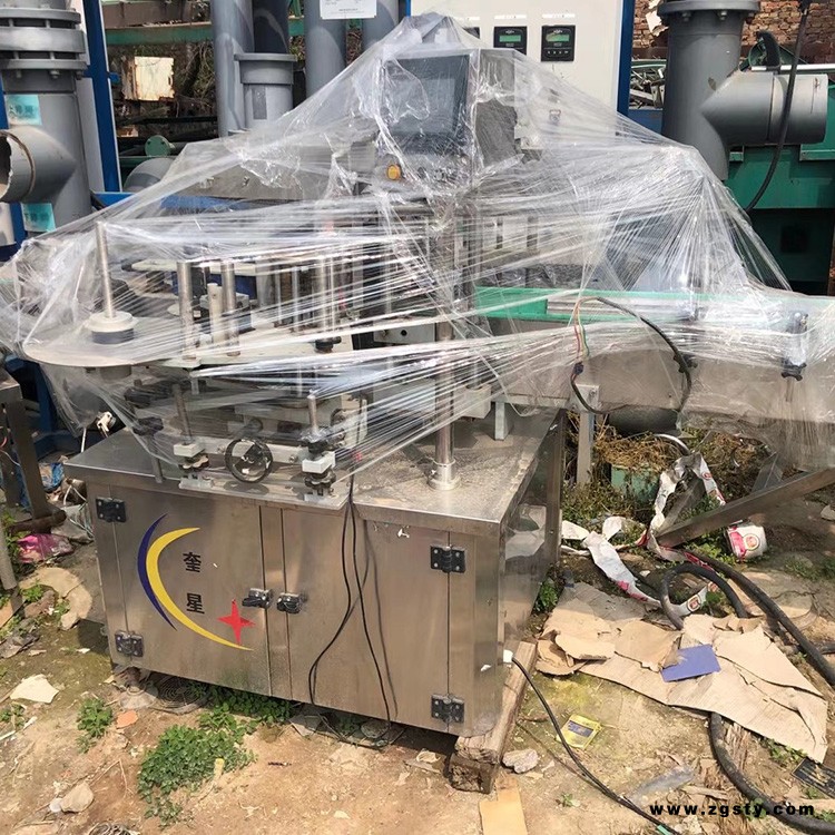 二手钙片贴标机 圆瓶套标机商家 侧面贴标机 正东 厂家