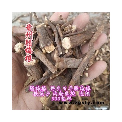 铁筷子 贵州野生腊梅根蜡梅花根500g 中草药材铁筷子钻石风岩马桑根 包邮统 产地 贵州省毕节市纳雍县