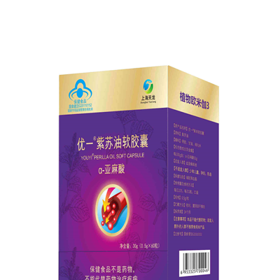 亚麻酸紫苏油胶丸单瓶装原厂原帽 OEM贴牌定制大包