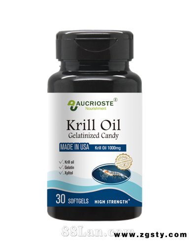 澳克罗健?磷虾油凝胶糖果 Krill Oil Gel Candy