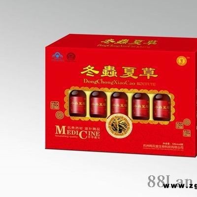 冬虫夏草开窗型礼盒装口服液