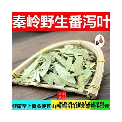 秦岭优质番泻叶泡竹叶旃那叶 山民自捋 日晒无硫1000g