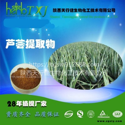 芦荟提取物 芦荟甙20% 芦荟甙（A+B）20% 库拉索芦荟提取物  天行健SC保健食品认证厂家 现货销售