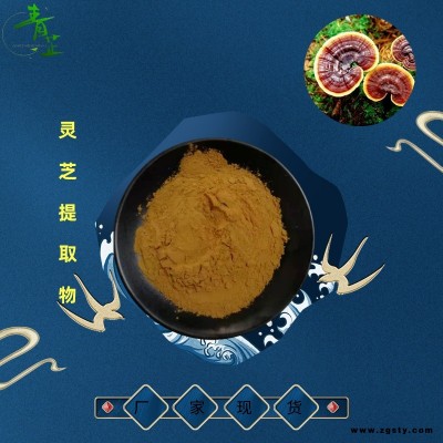 灵芝提取物10:1 灵芝粉  规格可定制 青芷