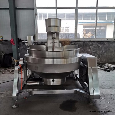 火锅底料炒料机 润鼎全自动智能炒菜机 阿胶熬制锅