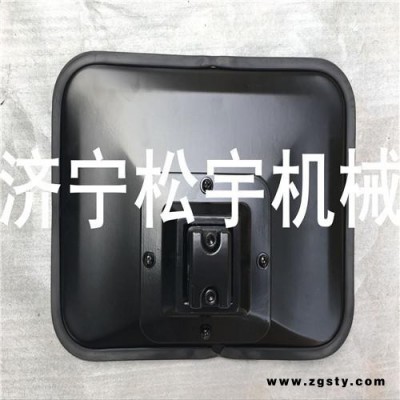 小松-8方形后视镜，椭圆形后视镜后视镜支架