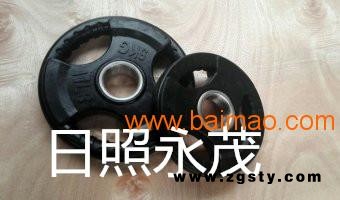厂家直销黑色三孔杠铃片