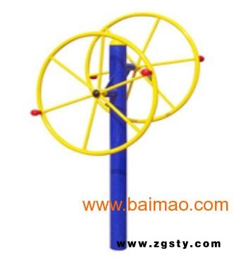 户外公共健身器材双位大转轮批发双位大转轮
