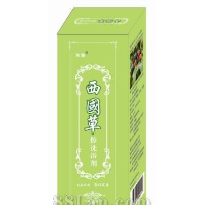 西国草擦洗浴剂