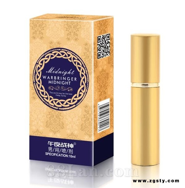 午夜战神 男用喷剂 高端喷剂 金色装 10ml