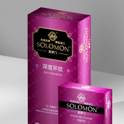厂家直销英索索罗门深度环纹安全套