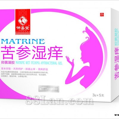 苦参湿痒抑菌凝胶