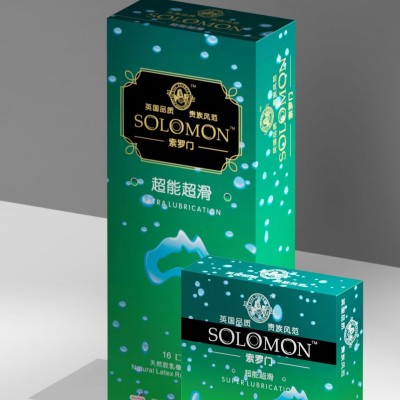 厂家直销超能超滑安全套3只装