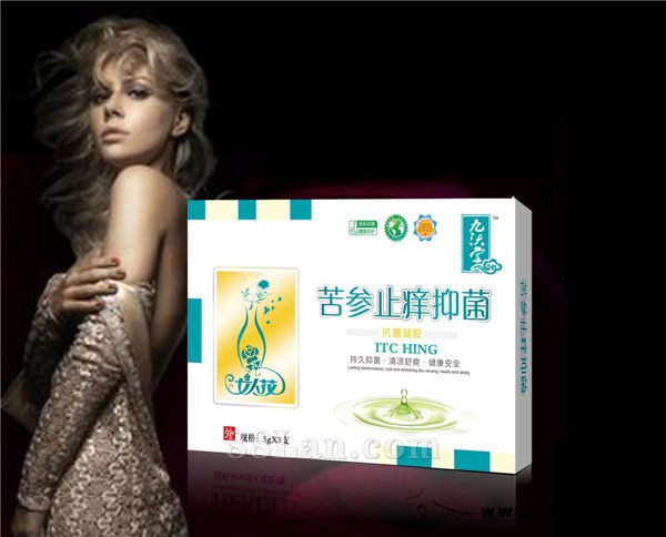 苦参止痒抑菌凝胶