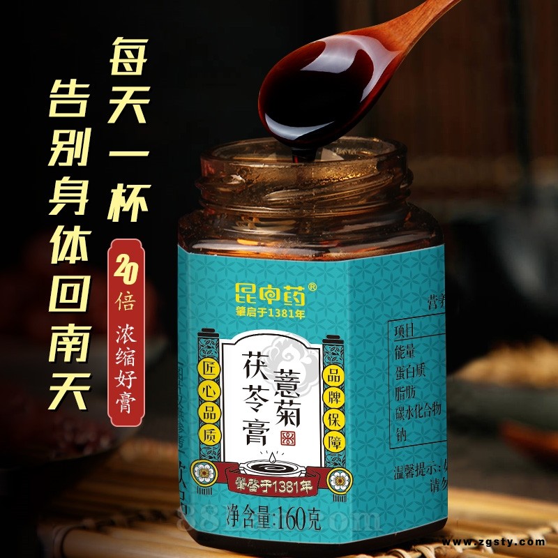 薏菊茯苓膏