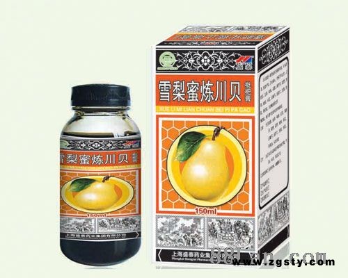雪梨密炼川贝枇杷膏
