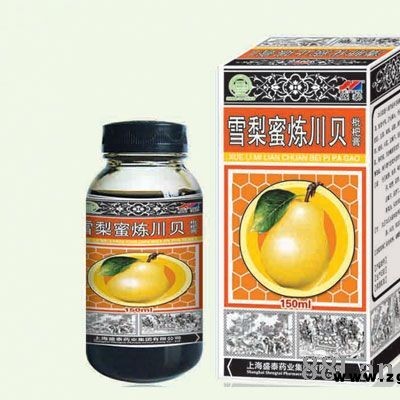 雪梨密炼川贝枇杷膏