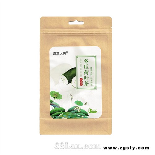 冬瓜荷叶茶减肥瘦身排脂茶饮