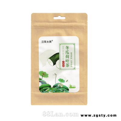 冬瓜荷叶茶减肥瘦身排脂茶饮