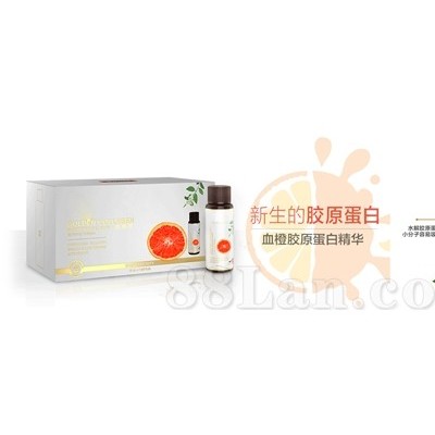 血橙胶原蛋白肽美白饮品