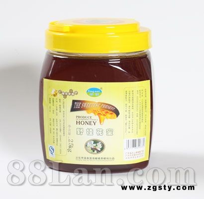 纯天然桂花蜜2500g 瓶装