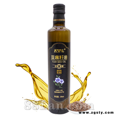500ml益贝比亚麻籽油