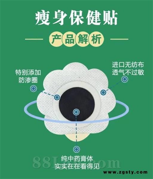 减肥贴OEM贴牌代工女性减肥贴贴牌代工生产oem 瘦身贴批发代理 塑身帖加工生产