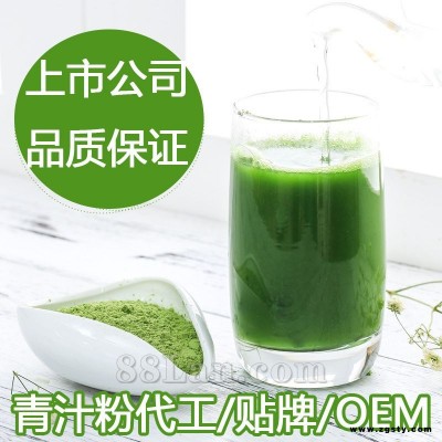 青汁粉代加工oem 大麦青汁粉贴牌 大麦若叶青汁代加工