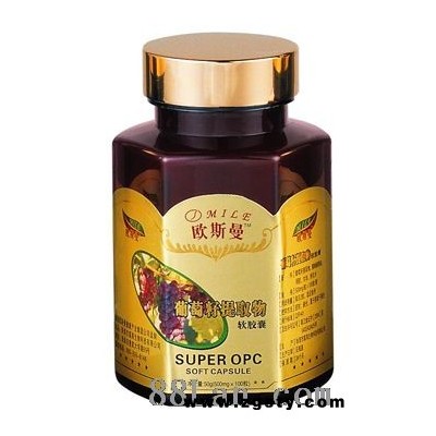 欧斯曼葡萄籽提取物软胶囊--****, 降糖降脂, 通便润肠