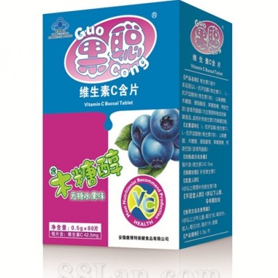 果聪维生素C含片 蓝莓维C
