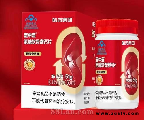 盖中盖氨糖软骨素钙片