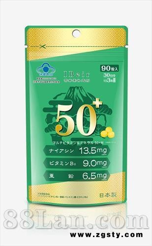 爱苾奥牌锌多种维生素片（营养素补充剂）男士款50+