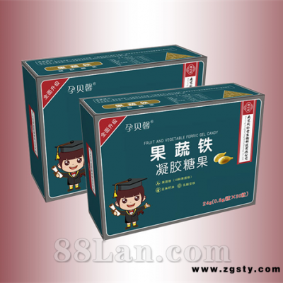 果蔬铁凝胶糖果