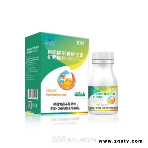 树铭牌多种维生素矿物质片