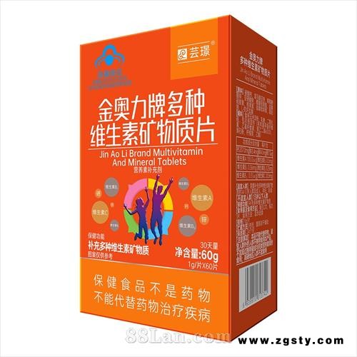 芸璟 金奥力牌多种维生素矿物质片