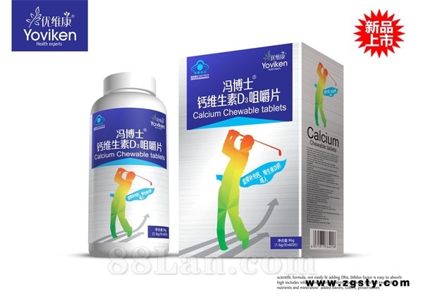 冯博士维生素D3咀嚼片 成人型