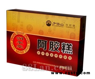 少岱山普通大礼盒阿胶糕--即食阿胶