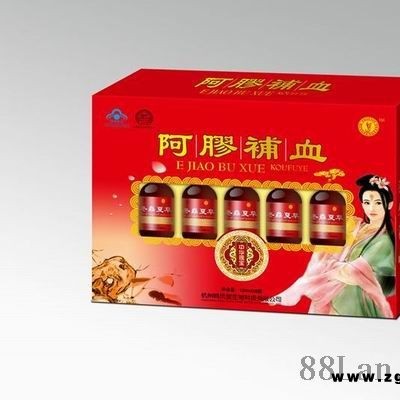 阿胶补血开窗型礼盒装口服液