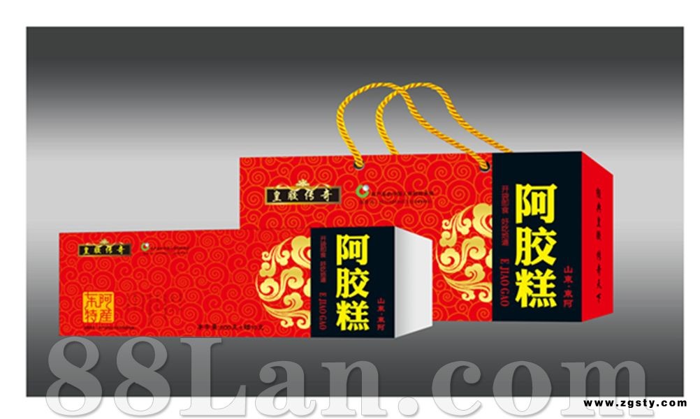皇胶传奇木盒装510克