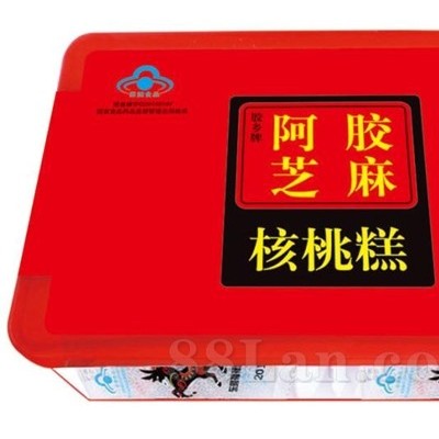 蓝帽阿胶芝麻核桃糕