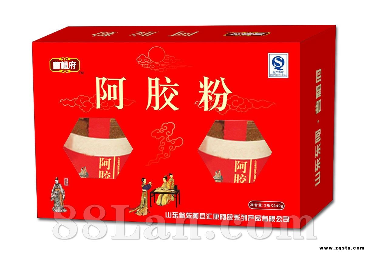 曹植府牌阿胶粉（双瓶礼盒装）