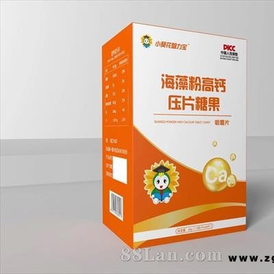 小葵花智力宝海藻粉高钙压片糖果