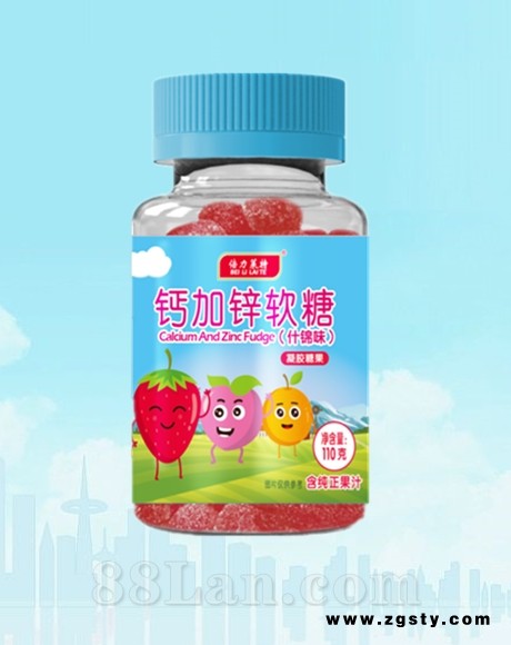 钙加锌软糖（什锦味）