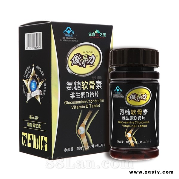 傲骨力-氨糖软骨素维生素D钙片