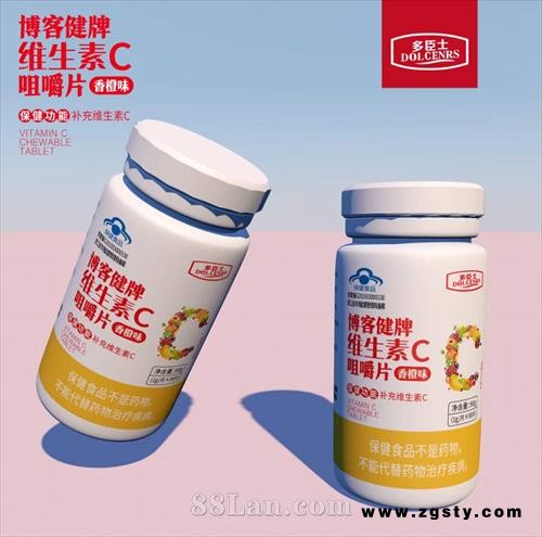 博客健牌维生素C咀嚼片