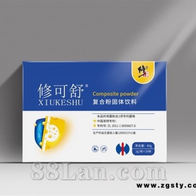 修正牌修可舒复合益生元添加专利抗幽菌种