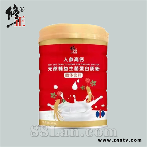 修正人参高钙无蔗糖蛋益生菌白质粉