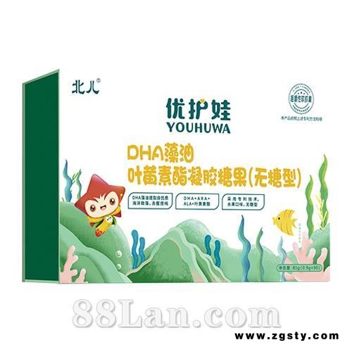 北儿优护娃DHA藻油叶黄素酯凝胶糖果