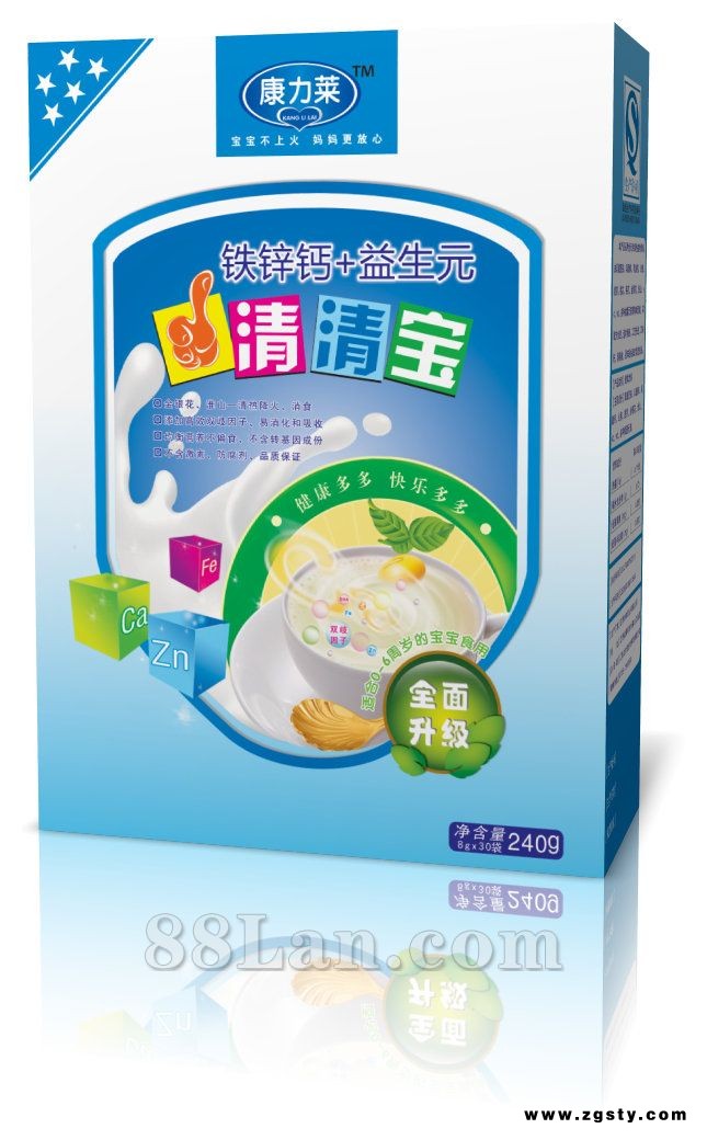 铁锌钙+益生元清清宝——清清宝系列